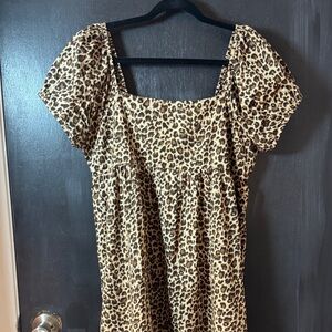 Abound Leopard Print Mini Dress